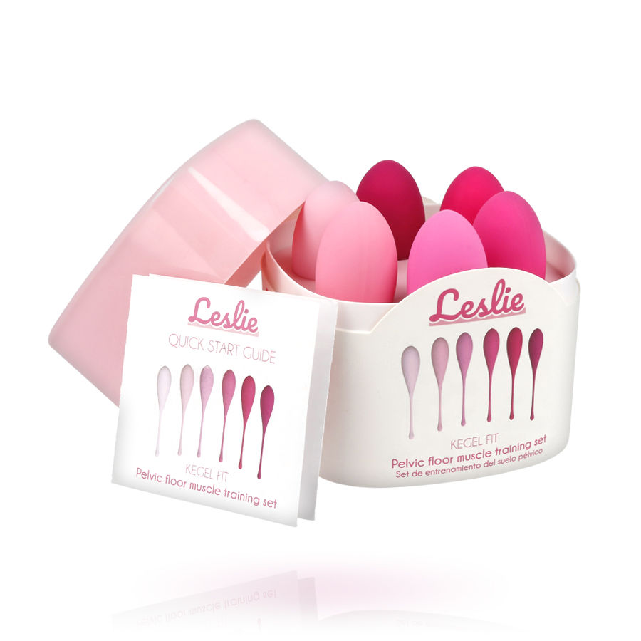Imagen que nos facilita LESLIE de su producto erótico LESLIE - KEGEL FIT ENTREGADOR SUELO PELVICO 6 PESOS para nuestra categoría "JUGUETES BIENESTAR |Juguetes para Mujeres|Bolas Chinas|Bolas Silicona".