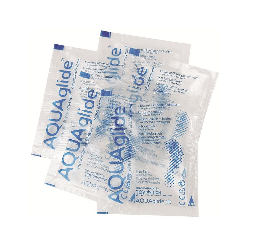 Imagen que nos facilita JOYDIVISION AQUAGLIDE de su producto erótico JOYDIVISION AQUAGLIDE - LUBRICANTE BASE AGUA NEUTRO MONODOSIS 3 ML para nuestra categoría "DROGUERÍA |Lubricantes|Monodosis".
