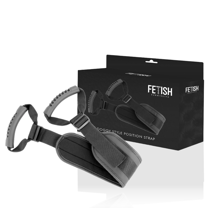 Imagen que nos facilita FETISH SUBMISSIVE BONDAGE de su producto erótico FETISH SUBMISSIVE - ARNÉS PARA HACERLO ESTILO PERRITO CON FORRO DE NEOPRENO para nuestra categoría "JUGUETES BIENESTAR |Arneses|Complementos Arneses".