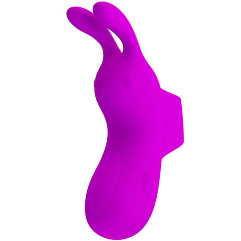 Imagen que nos facilita PRETTY LOVE SMART de su producto erótico PRETTY LOVE - SMART DEDAL RECARGABLE CON RABBIT para nuestra categoría "JUGUETES BIENESTAR |Vibradores|Vibradores Dedo".