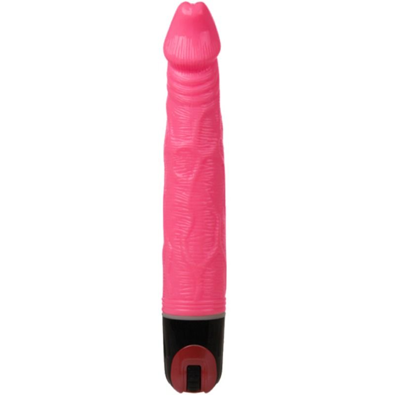 Imagen que nos facilita BAILE de su producto erótico BAILE - VIBRATOR MULTISPEED 21.5 CM ROSA para nuestra categoría "JUGUETES BIENESTAR |Vibradores|Vibradores Realisticos".