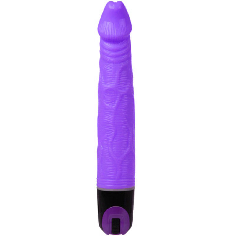 Imagen que nos facilita BAILE de su producto erótico BAILE - VIBRATOR MULTISPEED 21.5 CM MORADO para nuestra categoría "JUGUETES BIENESTAR |Vibradores|Vibradores Realisticos".