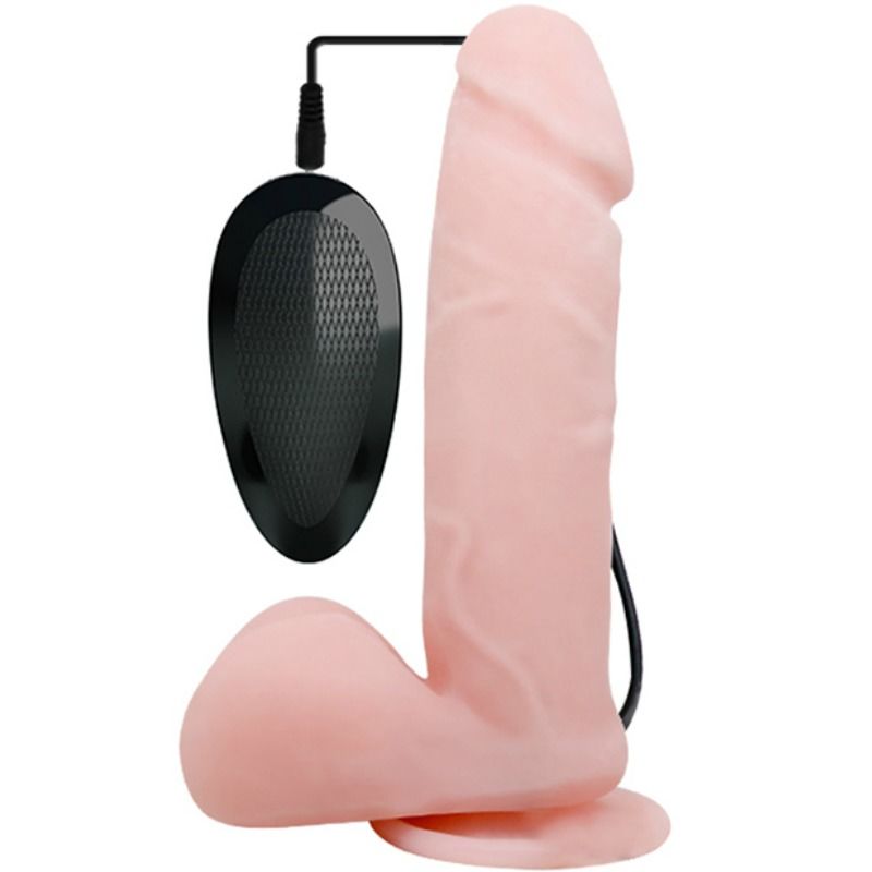 Imagen que nos facilita BAILE de su producto erótico BAILE - VIBRADOR REALÍSTICO OLIVER CON FUNCION ROTACIÓN para nuestra categoría "JUGUETES BIENESTAR |Vibradores|Vibradores control remoto".