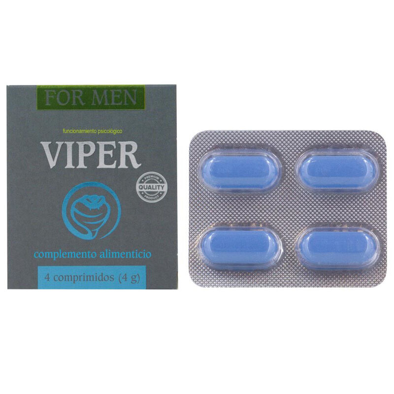 Imagen que nos facilita COBECO PHARMA de su producto erótico Viper – Energía