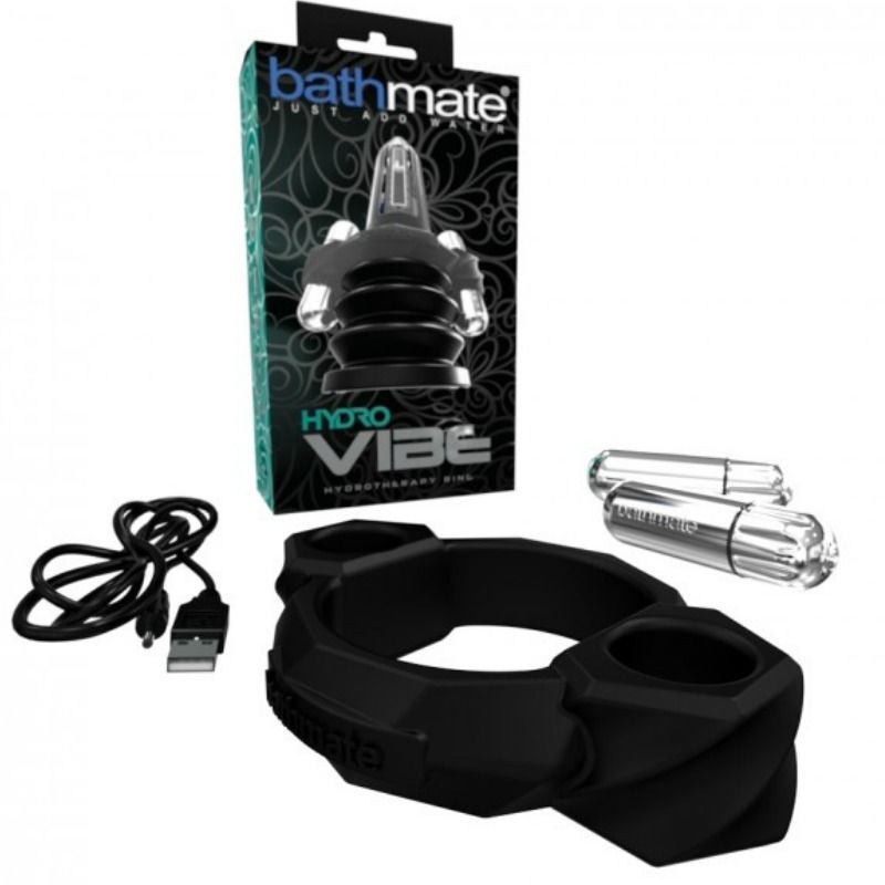 Imagen que nos facilita BATHMATE de su producto erótico BATHMATE - HYDROVIBE ANILLO HIDROTERAPIA para nuestra categoría "JUGUETES BIENESTAR |Juguetes para Hombres|Accesorios para el pene|Anillos Pene|Anillos con Vibración".