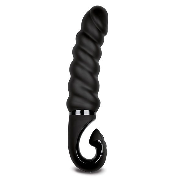 Imagen que nos facilita G-VIBE de su producto erótico G-VIBE - G-JACK 2 - DILDO VIBRADOR NEGRO para nuestra categoría "JUGUETES BIENESTAR |Vibradores|Rotadores y vibradores".