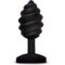 Imagen que nos facilita G-VIBE de su producto erótico G-VIBE - GPLUG TWIST CON VIBRACIÓN NEGRO para nuestra categoría "JUGUETES BIENESTAR |Anal|Vibradores Anales".