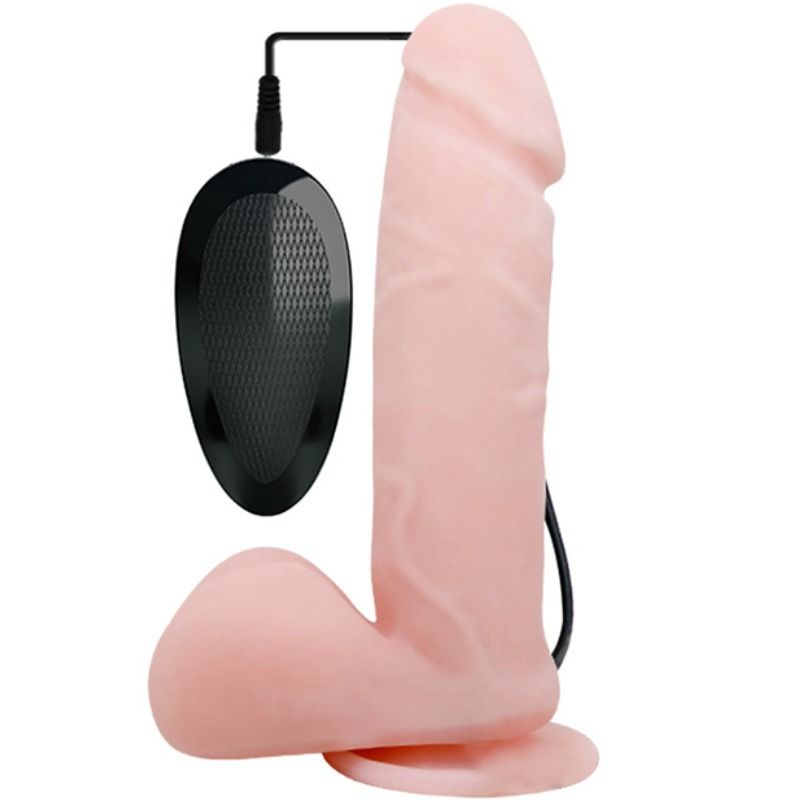 Imagen que nos facilita BAILE VIBRATORS de su producto erótico BAILE - OLIVER DILDO REALÍSTICO CON VIBRACIÓN para nuestra categoría "JUGUETES BIENESTAR |Dildos sin Vibración|Penes realisticos".