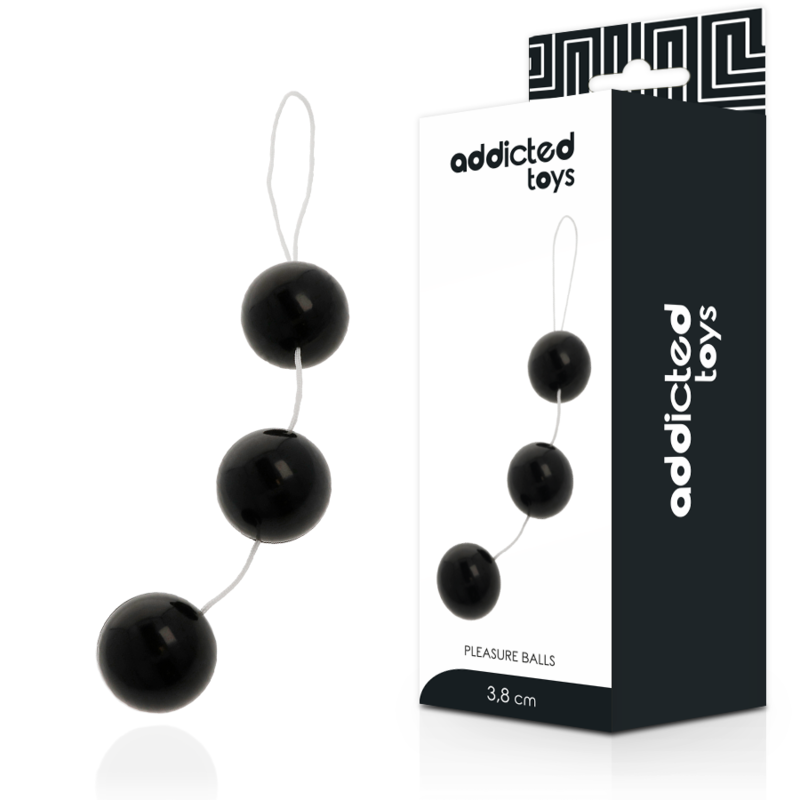 Imagen que nos facilita ADDICTED TOYS de su producto erótico ADDICTED TOYS - PLEASURE BALLS para nuestra categoría "JUGUETES BIENESTAR |Juguetes para Mujeres|Bolas Chinas|Bolas Anales".