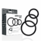 Imagen que nos facilita ADDICTED TOYS de su producto erótico ADDICTED TOYS - SET ANILLOS PENE NEGRO para nuestra categoría "JUGUETES BIENESTAR |Juguetes para Hombres|Accesorios para el pene|Anillos Pene|Anillos sin vibración".