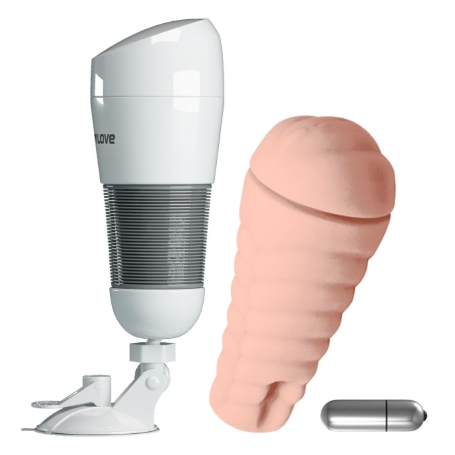 Imagen que nos facilita PRETTY LOVE MALE de su producto erótico PRETTY LOVE - HEDY MASTURBADOR VAGINA CON VIBRACION para nuestra categoría "JUGUETES BIENESTAR |Juguetes para Hombres".