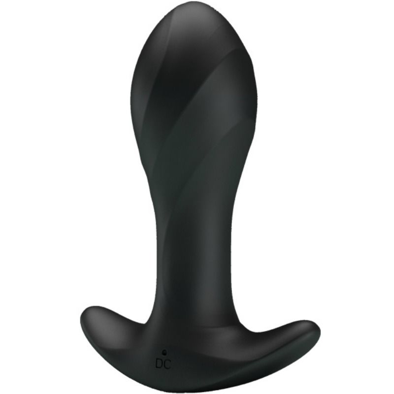 Imagen que nos facilita PRETTY LOVE de su producto erótico PRETTY LOVE - VIBRADOR ANAL NEGRO para nuestra categoría "JUGUETES BIENESTAR |Anal|Plugs Anales".