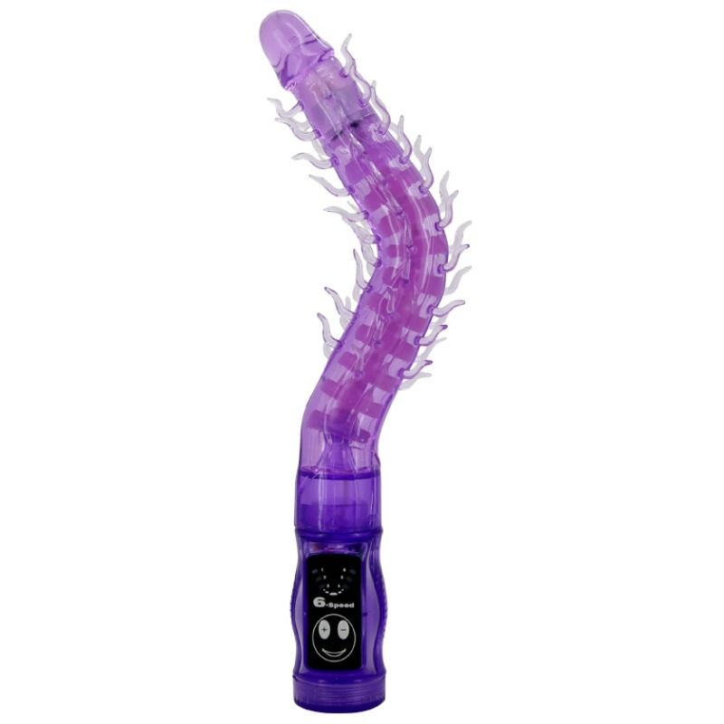 Imagen que nos facilita BAILE de su producto erótico BAILE - THORN VIBRADOR ESTIMULADOR LILA para nuestra categoría "JUGUETES BIENESTAR |Vibradores|Vibradores Clasicos anales o vaginales".