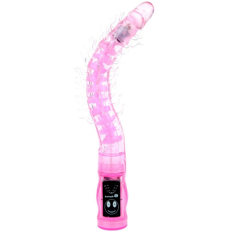 Imagen que nos facilita BAILE de su producto erótico BAILE - THORN VIBRADOR ESTIMULADOR ROSA para nuestra categoría "JUGUETES BIENESTAR |Vibradores|Vibradores Clasicos anales o vaginales".