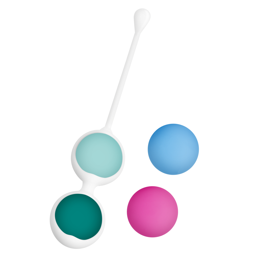 Imagen que nos facilita HAPPY LOKY de su producto erótico HAPPY LOKY - KEGEL BEADS ENTRENAMIENTO SUELO PELVICO para nuestra categoría "JUGUETES BIENESTAR |Juguetes para Mujeres|Bolas Chinas".