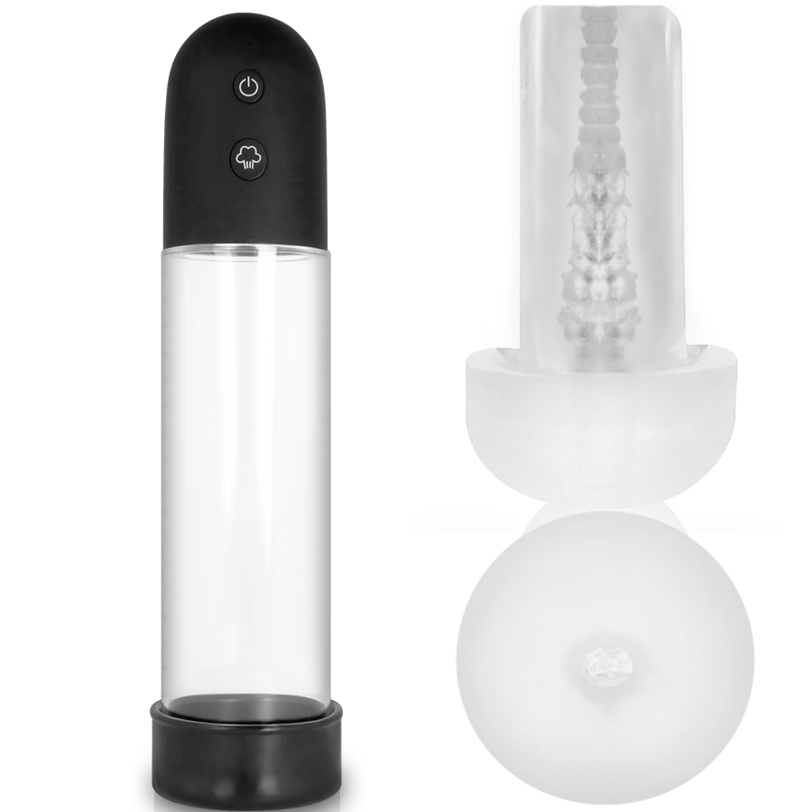 Imagen que nos facilita PUMP ADDICTED de su producto erótico PUMP ADDICTED - BOMBA ERECCIÓN RX11 AUTOMÁTICA CON MASTURBADOR para nuestra categoría "JUGUETES BIENESTAR |Juguetes para Hombres|Accesorios para el pene|Bomba Alargadora Pene".