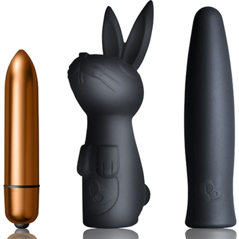 Imagen que nos facilita ROCKS-OFF de su producto erótico ROCKS-OFF - KIT OSCUROS DESEOS SILHOUETTE DARK DESIRE para nuestra categoría "JUGUETES BIENESTAR |Kits juguetes sexuales".