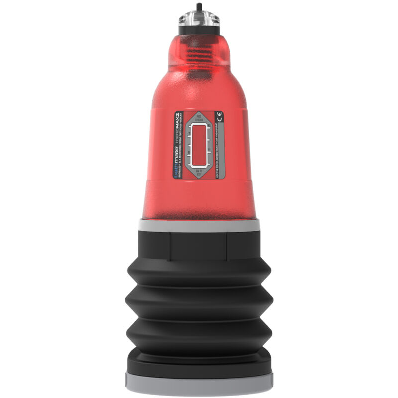 Imagen que nos facilita BATHMATE de su producto erótico BATHMATE - HYDROMAX 3 ROJO para nuestra categoría "JUGUETES BIENESTAR |Juguetes para Hombres|Accesorios para el pene|Bomba Alargadora Pene".