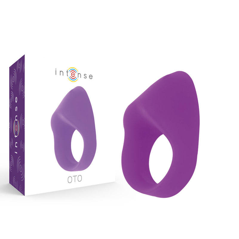 Imagen que nos facilita INTENSE COUPLES TOYS de su producto erótico INTENSE - OTO ANILLO VIBRADOR RECARGABLE LILA para nuestra categoría "JUGUETES BIENESTAR |Juguetes para Hombres|Accesorios para el pene|Anillos Pene|Anillos con Vibración".