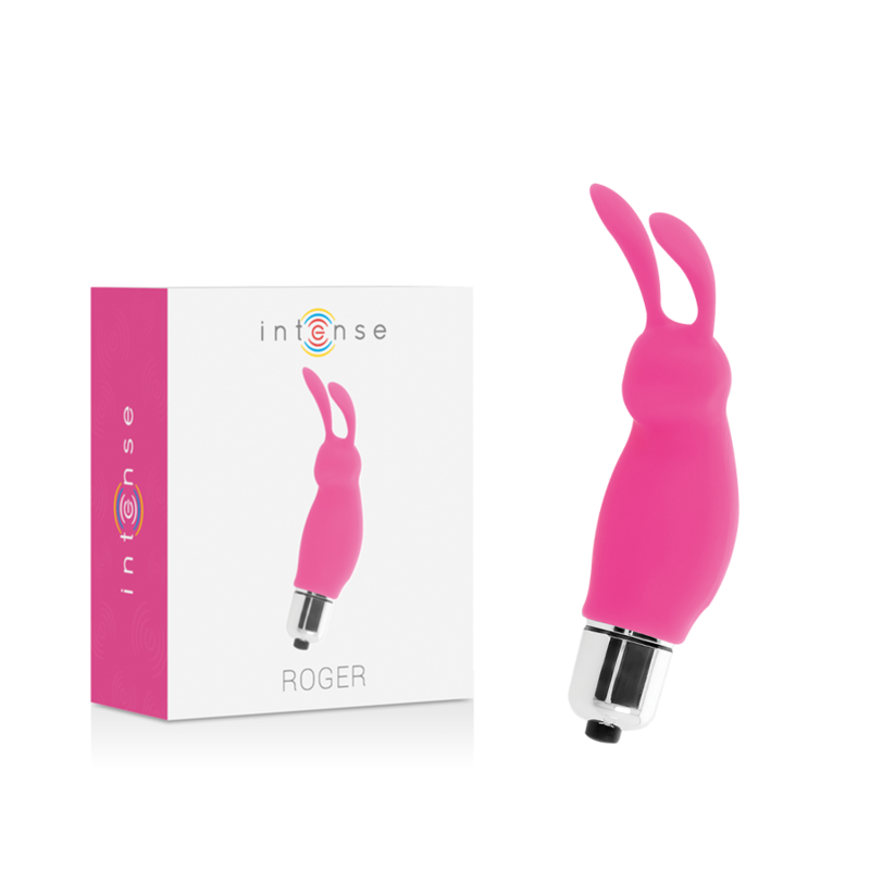 Imagen que nos facilita INTENSE FUN de su producto erótico INTENSE - RABBIT ROGER ROSA para nuestra categoría "JUGUETES BIENESTAR |Juguetes para Mujeres|Estimuladores".