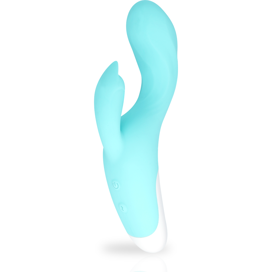 Imagen que nos facilita MIA de su producto erótico MIA - DRESDE VIBRADOR AZUL TURQUESA para nuestra categoría "JUGUETES BIENESTAR |Vibradores|Rotadores y vibradores".