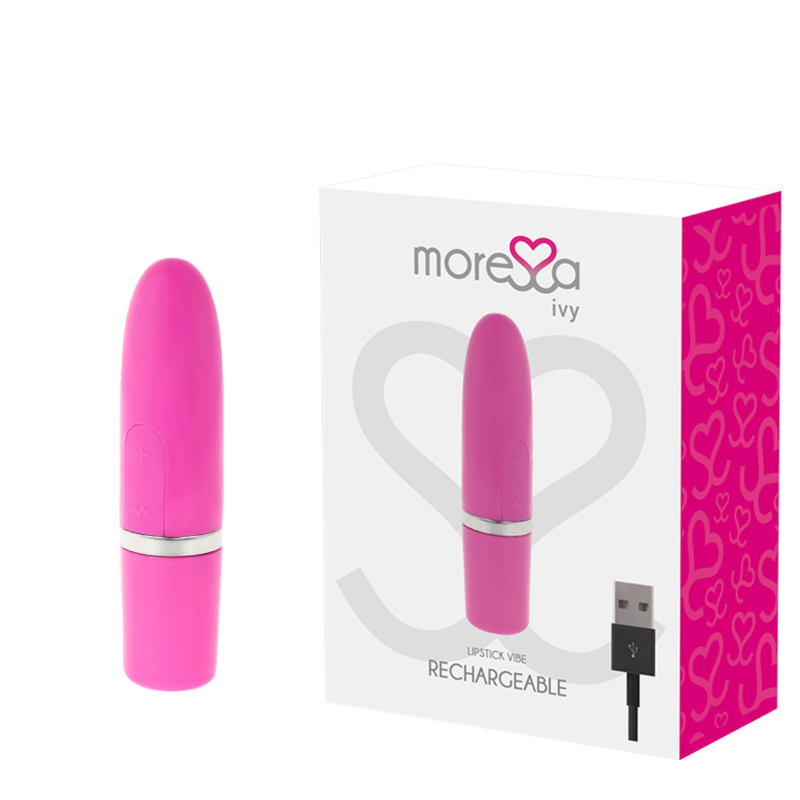 Imagen que nos facilita MORESSA de su producto erótico MORESSA - IVY  MASAJEADOR SIMULADOR LABIAL DE VIAJE ROSA para nuestra categoría "JUGUETES BIENESTAR |Vibradores|Mini vibradores".