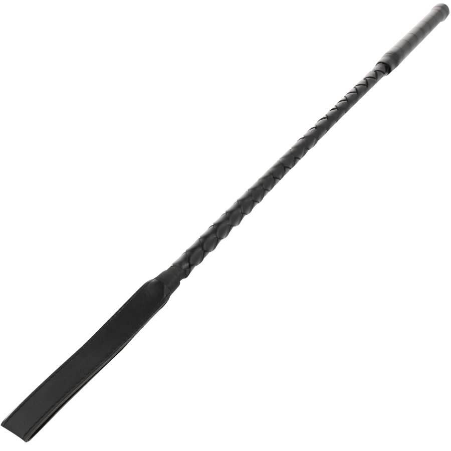 Imagen que nos facilita DARKNESS SENSATIONS de su producto erótico DARKNESS - FETISH FUSTA NEGRO BDSM 70 CM para nuestra categoría "BDSM & BONDAGE |Artículos BDSM|Látigos Golpes Suaves".