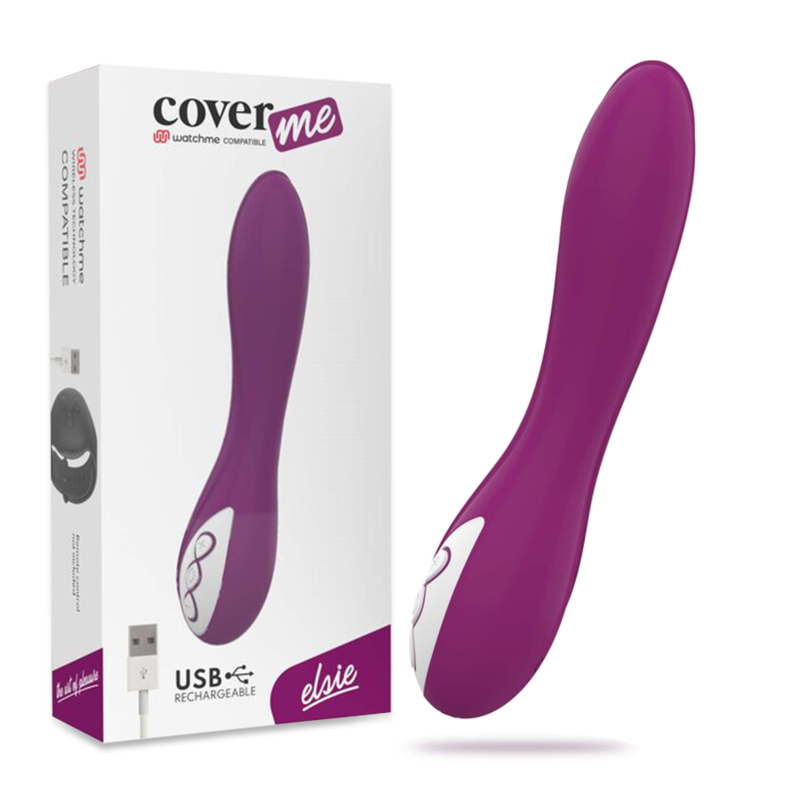 Imagen que nos facilita COVERME de su producto erótico COVERME - ELSIE COMPATIBLE CON WATCHME WIRELESS TECHNOLOGY para nuestra categoría "JUGUETES BIENESTAR |Vibradores|Vibradores control remoto".