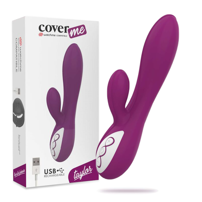 Imagen que nos facilita COVERME de su producto erótico COVERME - TAYLOR VIBRADOR COMPATIBLE CON WATCHME WIRELESS TECHNOLOGY para nuestra categoría "JUGUETES BIENESTAR |Vibradores|Vibradores control remoto".