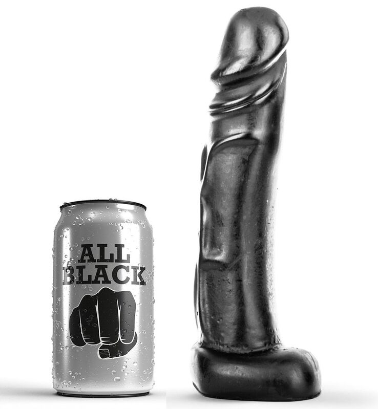 Imagen que nos facilita ALL BLACK de su producto erótico ALL BLACK - DILDO 22 CM para nuestra categoría "JUGUETES BIENESTAR |Dildos sin Vibración|Penes realisticos".