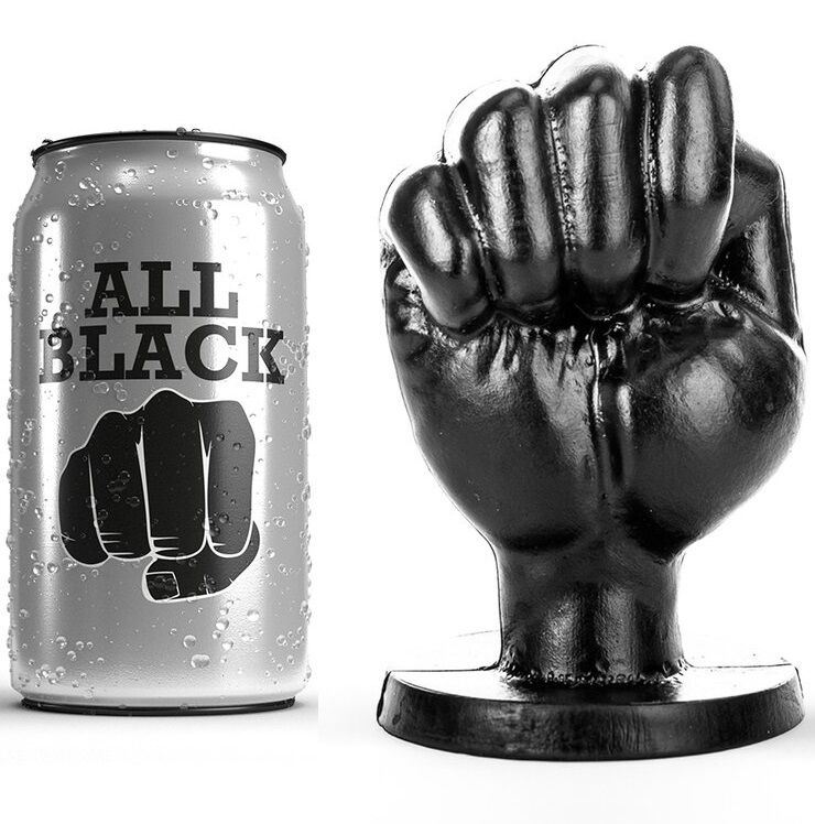 Imagen que nos facilita ALL BLACK de su producto erótico ALL BLACK - FIST 13 CM ANAL para nuestra categoría "JUGUETES BIENESTAR |Anal|Manos".