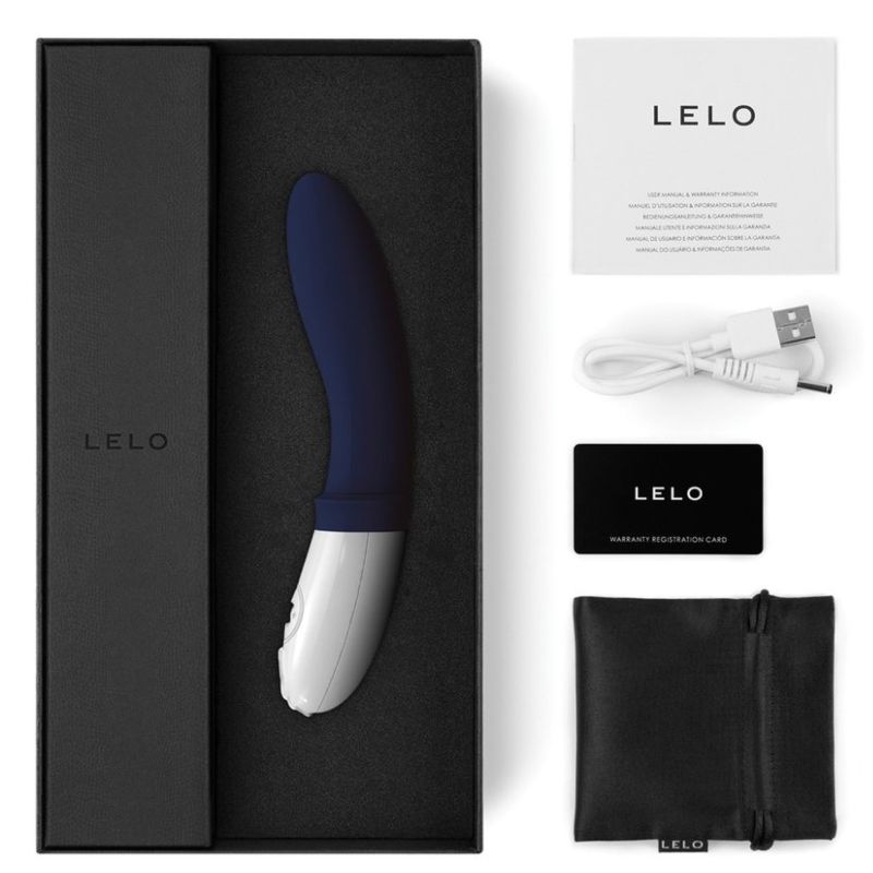 Imagen que nos facilita LELO de su producto erótico LELO - BILLY 2 DEEP AZUL para nuestra categoría "JUGUETES BIENESTAR |Anal|Vibradores Anales".