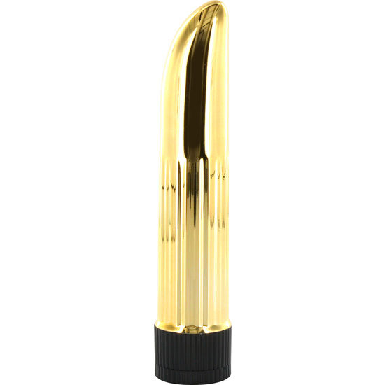 Imagen que nos facilita SEVEN CREATIONS de su producto erótico SEVEN CREATIONS - LADYFINGER MINIVIBRATOR GOLD para nuestra categoría "JUGUETES BIENESTAR |Vibradores".
