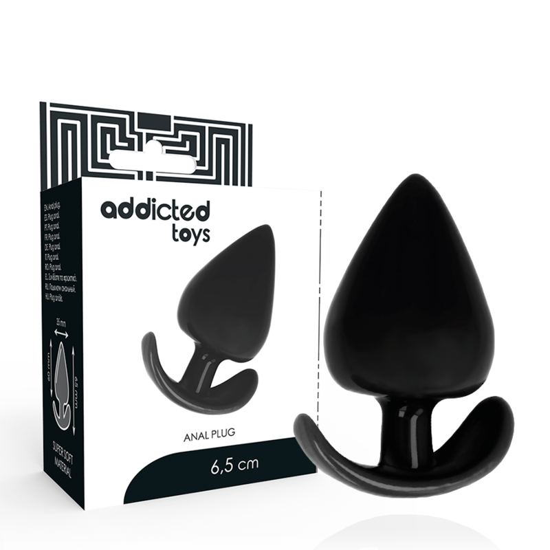 Imagen que nos facilita ADDICTED TOYS de su producto erótico ADDICTED TOYS - ANAL PLUG 6.5 CM para nuestra categoría "JUGUETES BIENESTAR |Anal|Plugs Anales".