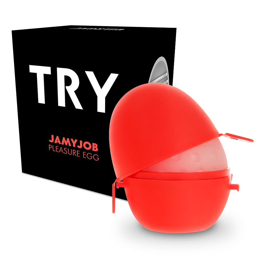 Imagen que nos facilita JAMYJOB de su producto erótico JAMYJOB - HUEVO MASTURBADOR DISCRETO VERSION BLACK TRY para nuestra categoría "JUGUETES BIENESTAR |Juguetes para Hombres|Vaginas con vibración".