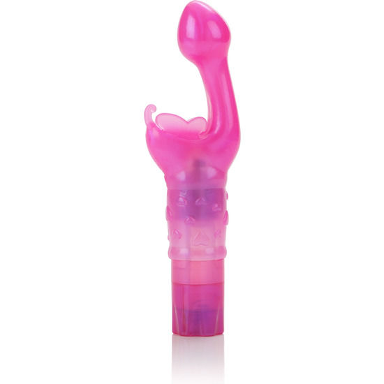 Imagen que nos facilita CALEXOTICS de su producto erótico CALEXOTICS - KISS ESTIMULADOR PUNTO G Y CLITORIS ACUATICO para nuestra categoría "JUGUETES BIENESTAR |Vibradores|Vibradores Punto G".