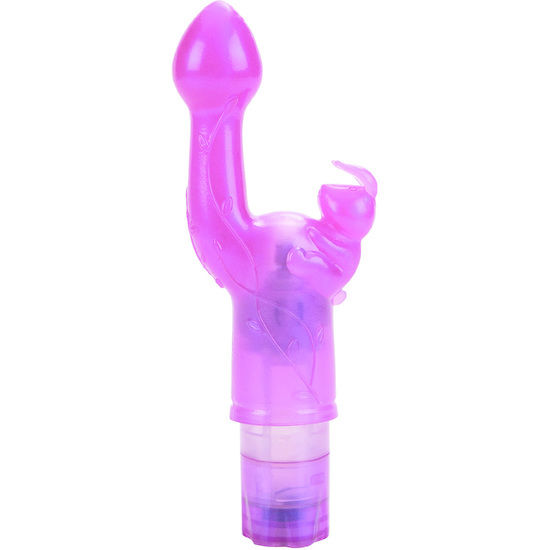 Imagen que nos facilita CALEXOTICS de su producto erótico CALEXOTICS - THE ORIGINAL CONEJITO VIBRADOR KISS ROSA para nuestra categoría "JUGUETES BIENESTAR |Vibradores|Vibradores Rabbit".