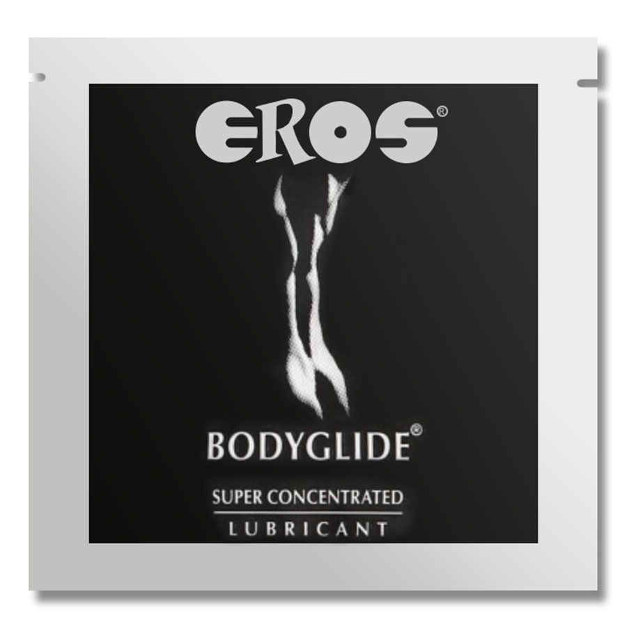 Imagen que nos facilita EROS CLASSIC LINE de su producto erótico EROS - BODYGLIDE LUBRICANTE SUPERCOCENTRADO SILICONA 2 ML para nuestra categoría "DROGUERÍA |Lubricantes|Monodosis".