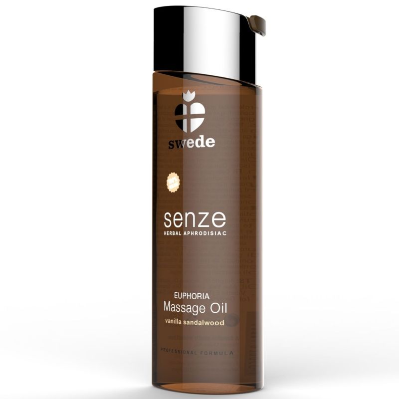 Imagen que nos facilita SWEDE de su producto erótico SWEDE - HERBAL APHRODISIAC ACEITE MASAJE EUPHORIA 150 ML para nuestra categoría "DROGUERÍA |Para Masajes|Aceites con Sabores".