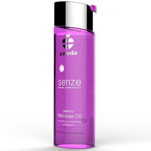 Imagen que nos facilita SWEDE de su producto erótico SWEDE - HERBAL APHRODISIAC ACEITE MASAJE DIVINITY 75 ML para nuestra categoría "DROGUERÍA |Para Masajes|Aceites con Sabores".