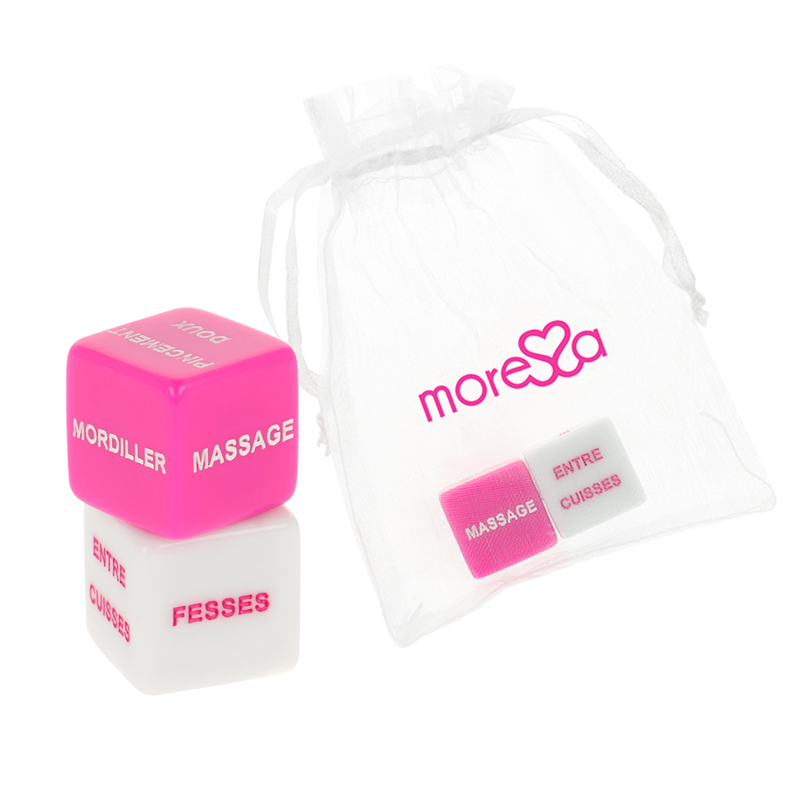 Imagen que nos facilita MORESSA de su producto erótico MORESSA - JUEGO DE DADOS EROTICOS  FRANCES para nuestra categoría "JUEGOS |Juego de Dados".