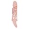 Imagen que nos facilita BAILE FOR HIM de su producto erótico BAILE - FUNDA EXTENSORA PENE CON VIBRACIÓN Y STRAP NATURAL 13.5 CM para nuestra categoría "JUGUETES BIENESTAR |Juguetes para Hombres|Accesorios para el pene|Fundas Pene sin extensión".