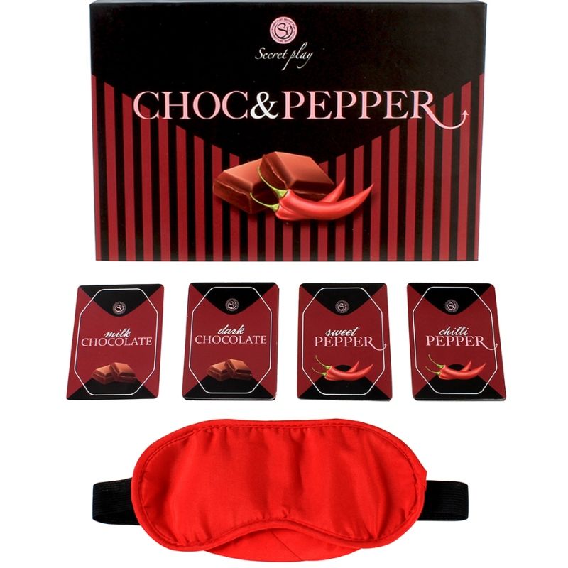 Imagen que nos facilita SECRETPLAY 100% GAMES de su producto erótico SECRETPLAY - JUEGO "CHOC & PEPPER" (FR/PT) para nuestra categoría "JUEGOS |Juegos de cartas".
