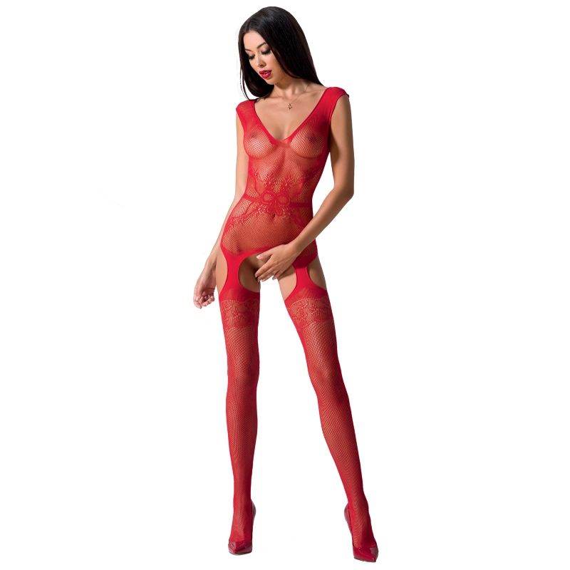 Imagen que nos facilita PASSION WOMAN de su producto erótico PASSION - WOMAN BS062 BODYSTOCKING ROJO TALLA ÚNICA para nuestra categoría "MODA & LENCERÍA|Lencería Mujer|Lencería Picante|Bodystocking".