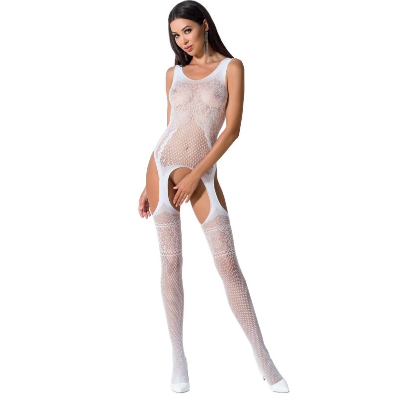 Imagen que nos facilita PASSION WOMAN de su producto erótico PASSION - WOMAN BS061 BODYSTOCKING BLANCO TALLA ÚNICA para nuestra categoría "MODA & LENCERÍA|Lencería Mujer|Lencería Picante|Bodystocking".