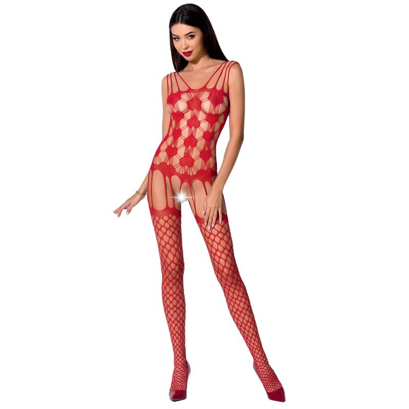 Imagen que nos facilita PASSION WOMAN de su producto erótico PASSION - WOMAN BS067 BODYSTOCKING ROJO TALLA ÚNICA para nuestra categoría "MODA & LENCERÍA|Lencería Mujer|Lencería Picante|Bodystocking".