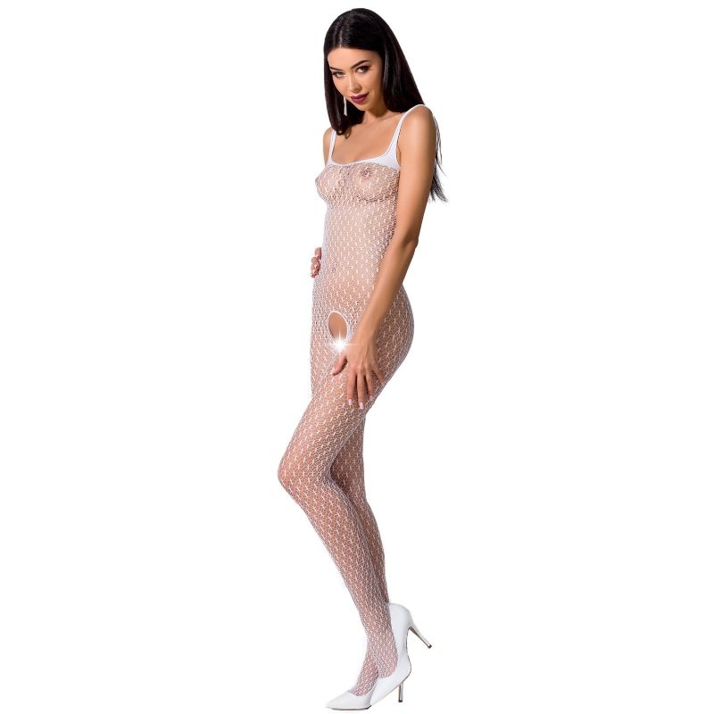 Imagen que nos facilita PASSION WOMAN de su producto erótico PASSION - WOMAN BS071 BODYSTOCKING BLANCO TALLA ÚNICA para nuestra categoría "MODA & LENCERÍA|Lencería Mujer|Lencería Picante|Bodystocking".