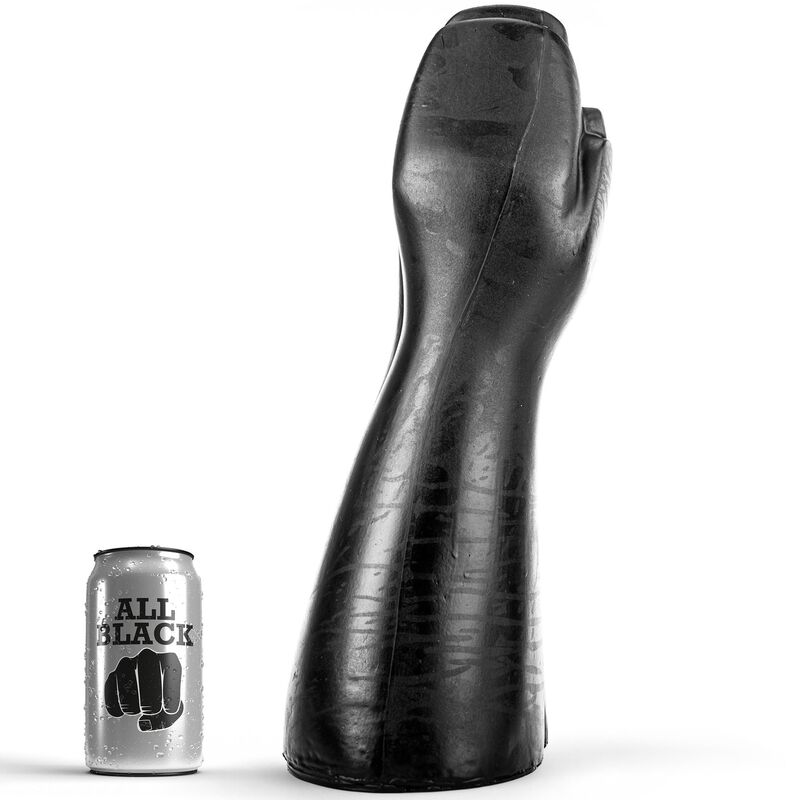 Imagen que nos facilita ALL BLACK de su producto erótico ALL BLACK - DILDO FISTING 39 CM para nuestra categoría "JUGUETES BIENESTAR |Anal|Plugs Anales".