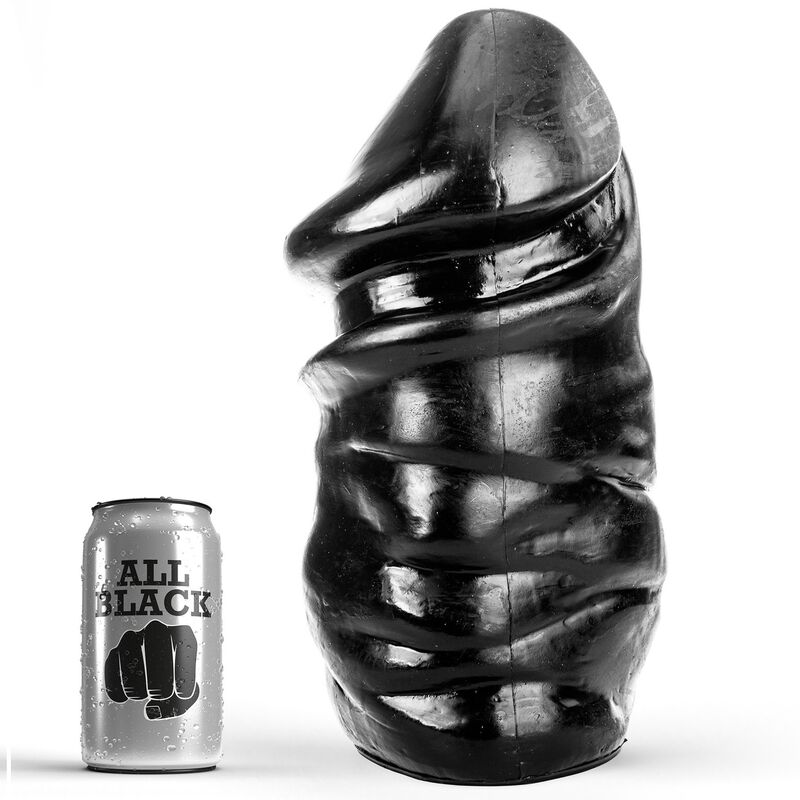 Imagen que nos facilita ALL BLACK de su producto erótico ALL BLACK - PENE ANAL 33 CM para nuestra categoría "JUGUETES BIENESTAR |Anal|Plugs Anales".