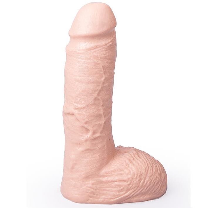 Imagen que nos facilita HUNG SYSTEM de su producto erótico HUNG SYSTEM - DILDO REALÍSTICO COLOR NATURAL CESAR 19 CM para nuestra categoría "JUGUETES BIENESTAR |Dildos sin Vibración|Penes realisticos".